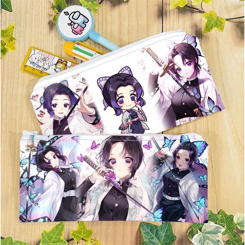 Kochou Shinobu Kimetsu no yaiba Pen Case /Diverse Pen Wallet