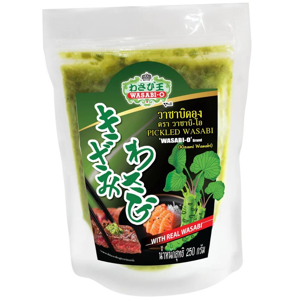 Kizami วาซาบิดอง 250กรัม (Wasabi TZUKE,わさび漬) ราคาสุดคุ้ม