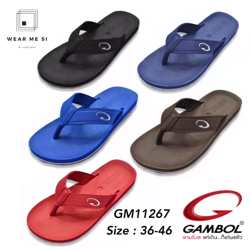 ของแท้💯% Gambol รองเท้าแตะหูหนีบ รุ่นGM11267