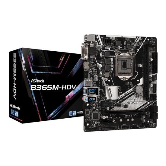 MAINBOARD 1151 ASROCK B365M-HDV