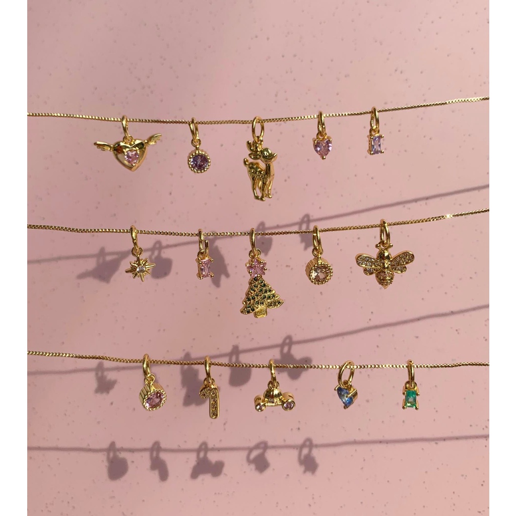 จี้พลอย ivowly-All charm ชาร์มห้อยกับกำไล สร้อยคอ สร้อยข้อมือ