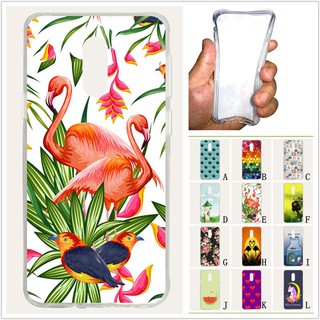 เคสโทรศัพท์ซิลิโคนพิมพ์ลาย flamingos สําหรับ xiaomi redmi 5