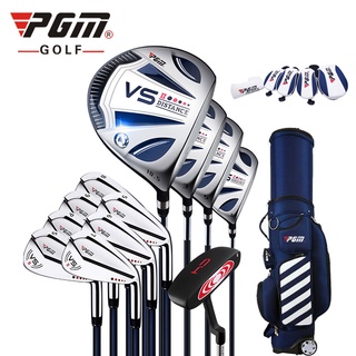 11GOLF ชุดเซ็ทไม้กอล์ฟ ผู้ชาย หน้าเด้ง PGM MTG015 VS II DISTANCE HI-COR TITANIUM ALLOY