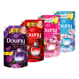 [ซื้อ 4 แถม 2] Downy ดาวน์นี่ น้ำยาปรับผ้านุ่มสูตรเข้มข้น ถุงเติม สูตรน้ำหอมพรีเมี่ยม 1.2- 1.35 ลิตร x 6 แพ็ค