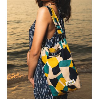 moonset-polkadot tote