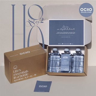 น้ำดื่มโอซีโอ Ociio Gift Set Box (6 bottles) รุ่น Lifes Essentials 400 ml