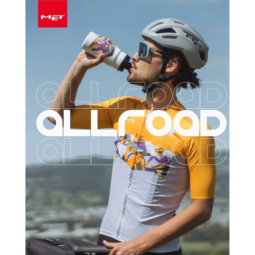 หมวกจักรยาน MET Allroad  แถมไฟท้าย หมวกเสือหมอบ หมวก Gravel ราคาสุดคุ้ม ถอดแก็ปหน้าได้