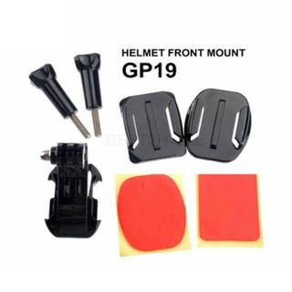 Helmet Front Mount KIt GP19 for GoPro / Xiaomi Yi (X-40)