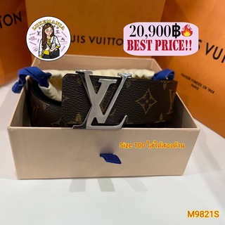 👜: New!! Louis Vuitton Reversible Belt M9821S‼️ก่อนกดสั่งรบกวนทักมาเช็คสต๊อคก่อนนะคะ‼️