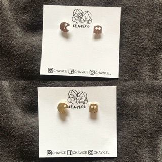 Stud Earrings :: Pacman