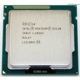 CPU หน่อยประมวลผล โปรเซสเซอร์ Intel® Pentium® G2120