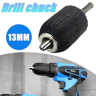 2-13 มม.keyless Drill Chuck 1/2 "-20unf พร้อมอะแดปเตอร์เชย 1/2" Keyless Drill Chuck สำหรับการแปลงประแจกระแทก