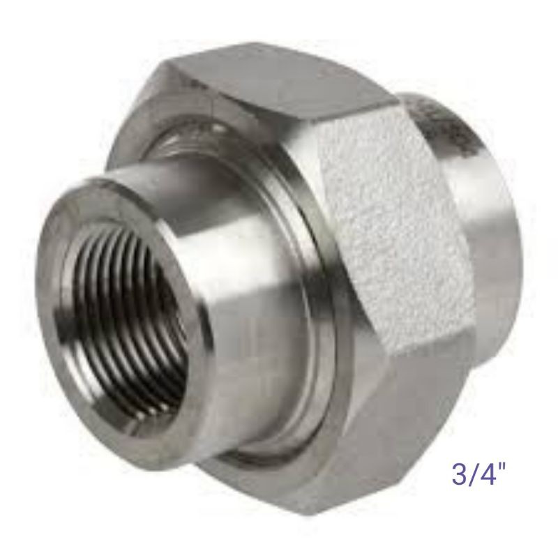 ข้อต่อท่อ UNION สแตนเลส SUS304 ( 3/4" )