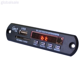 เครื่องเล่น Mp3 บลูทูธไร้สายโมดูลถอดรหัสเสียง Usb Tf Radio Red Red รีโมทคอนโทรล -Globalsale