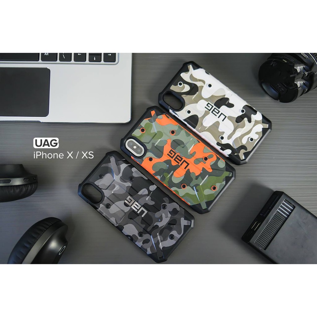 A007 IPhone13PROMAX 12PROMAX 6G 6PLUS 7G SE 7PLUS 8PLUS X XR XSMAX 11PROMAX เคสUAGลายทหาร กันกระแทก รุ่น