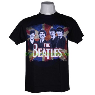 เสื้อวง The Beatles เสื้อไซส์ยุโรป เดอะบีเทิลส์ PTA1338 เสื้อวินเทจ ลายอมตะ