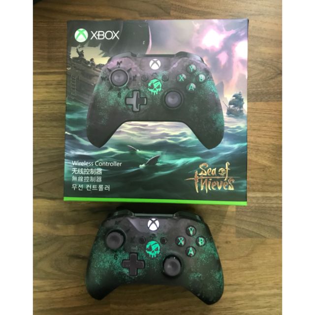 จอยเกม Xbox one limited edition Sea of thieves มือสอง สภาพนางฟ้า [ของแรร์]