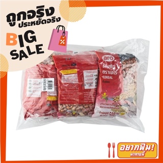 เอโร่ ถั่วลิสง 500 กรัม x 6 ถุง aro Peanut 500 g x 6 Bags