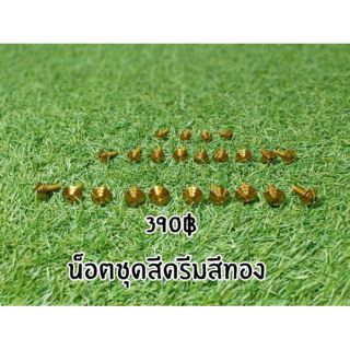 น้อตชุดสีดรีมซูปเปอร์คัพสีทอง