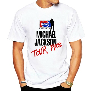 เสื้อยืด พิมพ์ลาย Michael Jackson Bad Tour แฟชั่นฤดูร้อน สําหรับผู้ชาย 1988 80SS-5XL