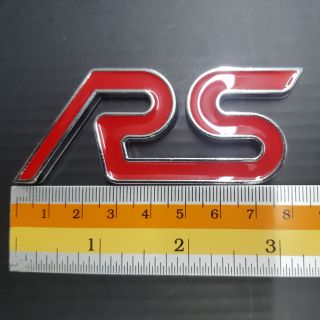 Logo RS งานเหล็ก 9x3.5cm