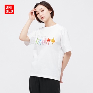 ใหม่ Uniqlo UT เสื้อยืดแขนสั้น พิมพ์ลายเซเลอร์มูน สําหรับผู้หญิง 448179 Uniqlo