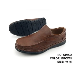 CSB รองเท้าลำลองผู้ชาย CM002 รองเท้าสไตส์แฟชั่นทำงานผู้ชาย ทำหนัง PU พื้นปุ่มนวดใส่สบาย