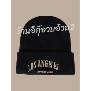 หมวกไหมพรม los angeles (มพ2) (สินค้าพร้อมส่ง)