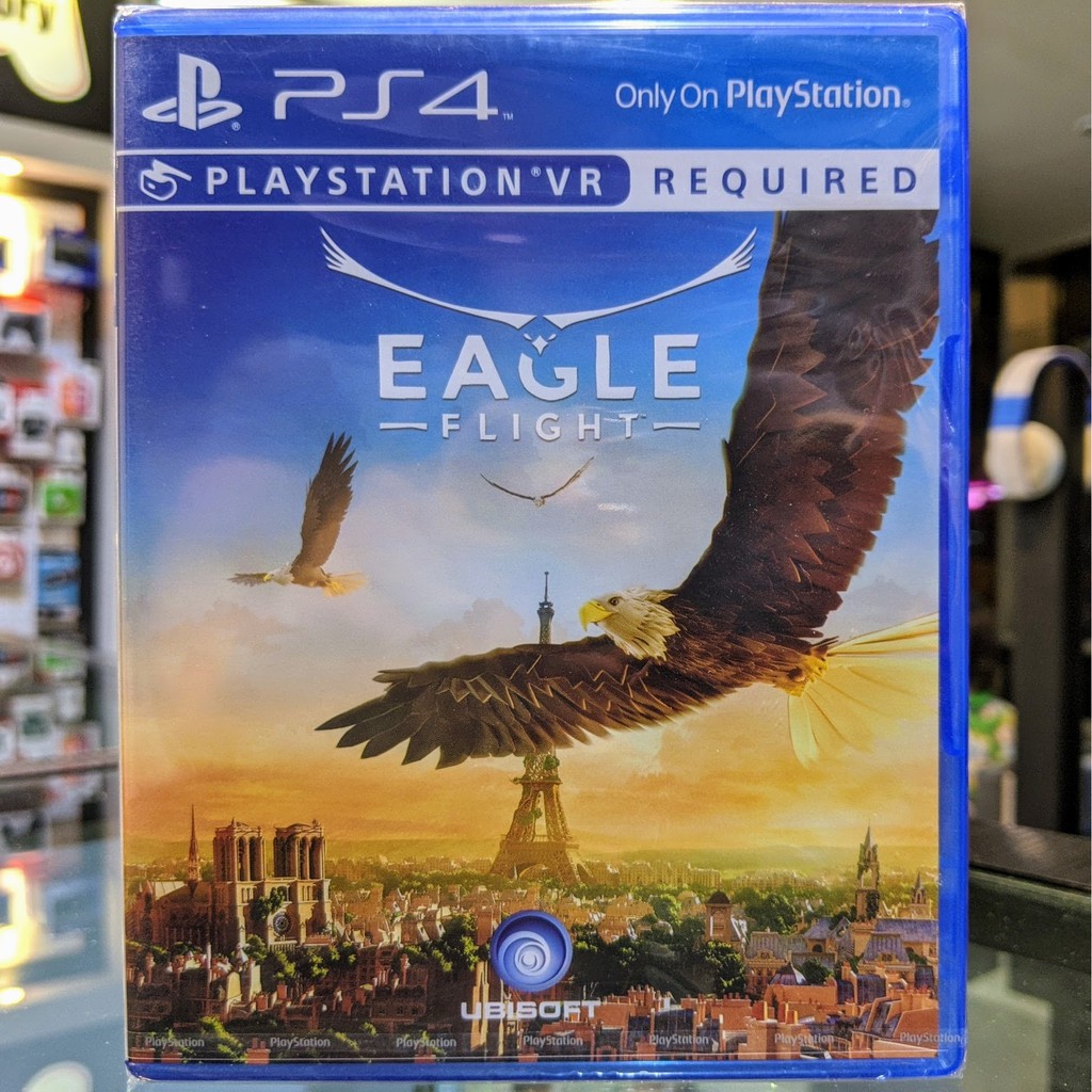 (ภาษาอังกฤษ) มือ1 Eagle Flight แผ่นกม PS4 แผ่นPS4 (Playstation VR Required PSVR PS VR Only On Playstation)