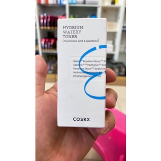 CosRX Hydrium Watery Toner 50 ml. #โทนเนอร์ขวดฟ้า  #โทนเนอร์ Hyaluronic Acid ช่วยเติมน้ำให้กับผิว