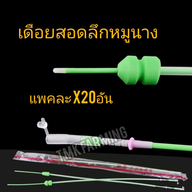 [แพคละ20]เดือยผสมเทียมสุกร แบบลึก สุกรนาง (สีเขียว) ราคาถูก Shopee Lazada