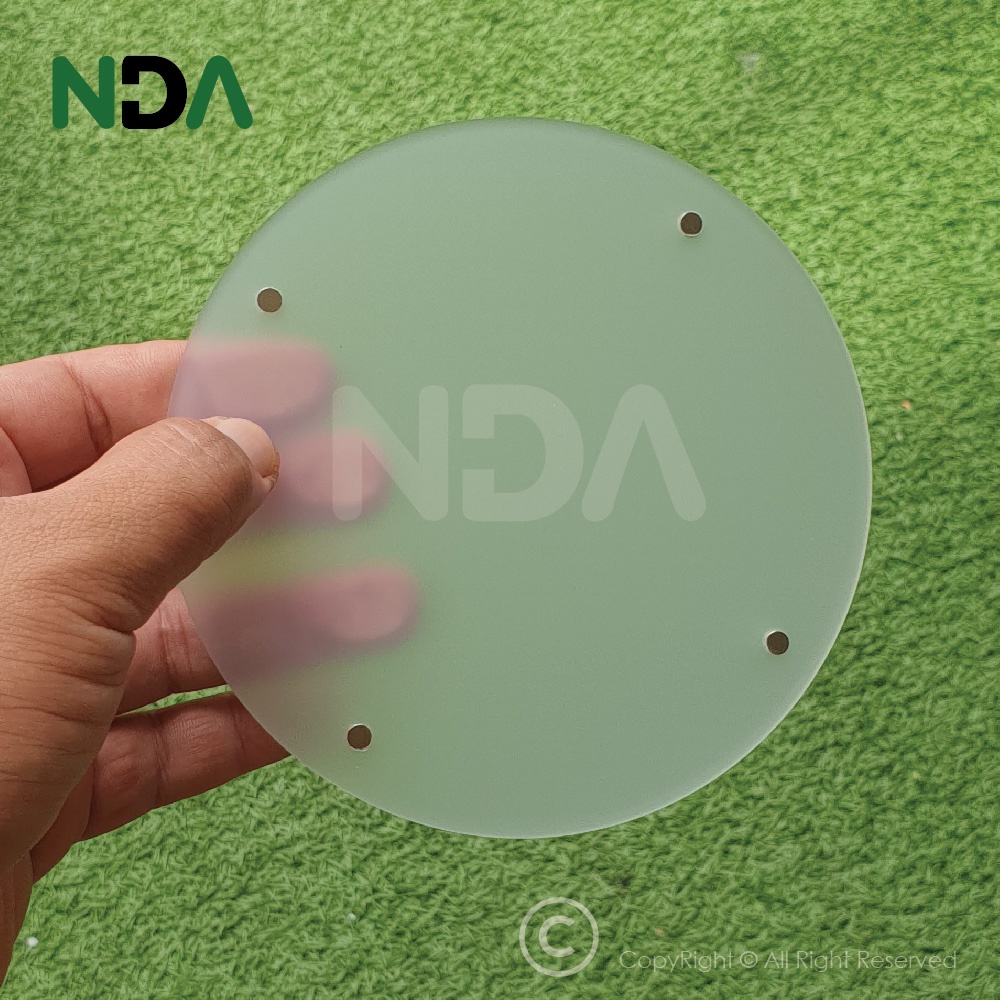 ฝาครอบโคมไฟเพดาน N4 (สีขาวฝ้า) Downlight Cover