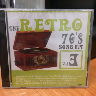 CDเพลง THE RETRO70sSONG HIT Vol3 (CD50199-THERETRO70sV3)