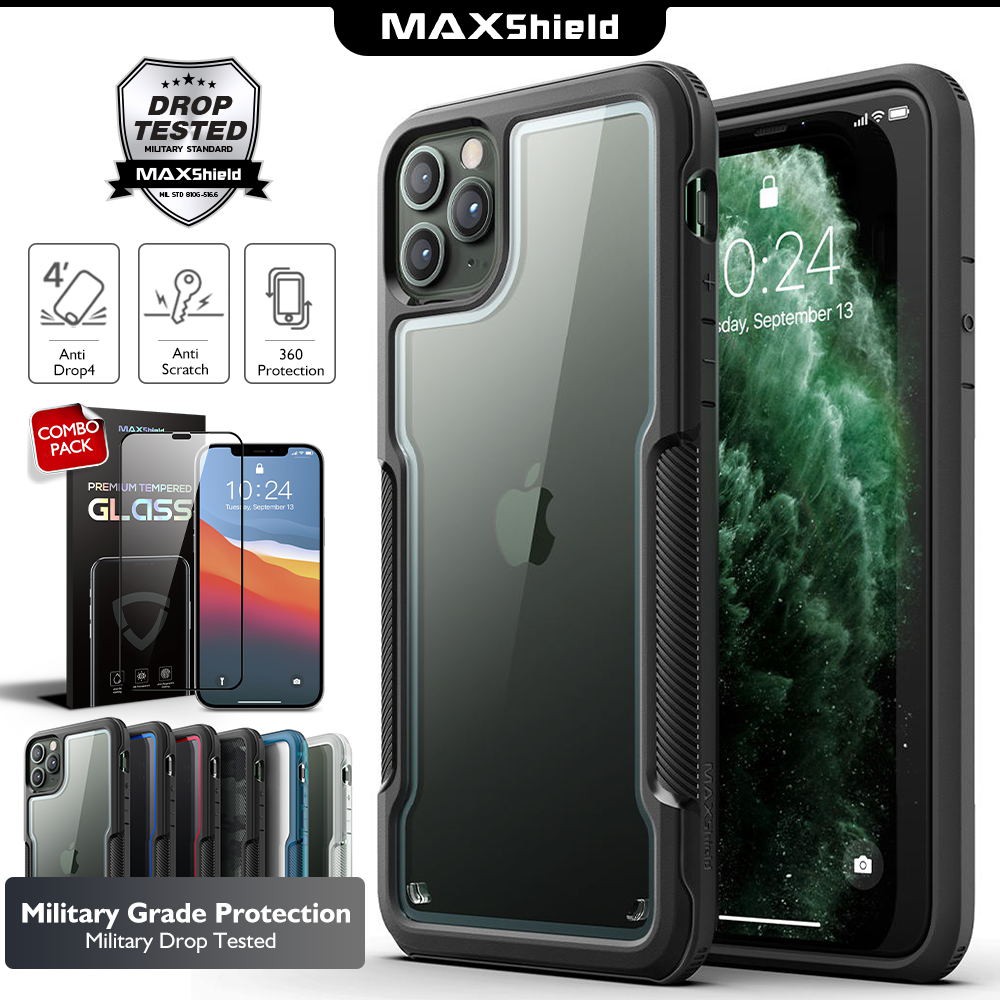 iPhone 11 Pro Max Case Cover Casing Shockproof Slim Clear Protection ...