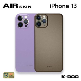 K-Doo Air Skin สำหรับ iPhone 13 Pro Max [เคสมือถือ กันรอย]