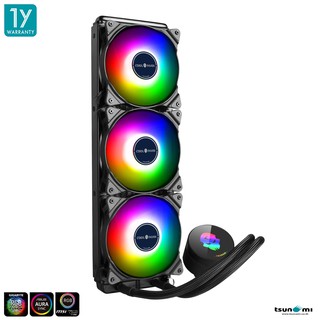 Tsunami CoolMan ARGB Multi-platform CPU Liquid Cooler CM-360K