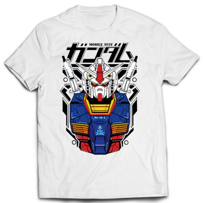 DUO Gundam Mobile Suit Tshirt Adult & Kids เสื้อยืดอินเทรนด์ /