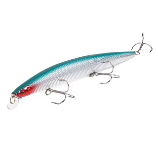 SYFishing 1Pcs ยาวเหยื่อตกปลา Minnow 18 ซม.26.5g Swimbait Bass Wobbler ลอย Topwater เหยื่อ Treble Hook ประดิษฐ์