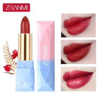 ✨COD✨ZIRANMI® ลิปสติกติดทนนานกันน้ำและให้ความชุ่มชื้น