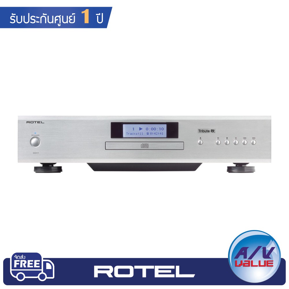 Rotel CD11 Tribute - CD Player (Silver)