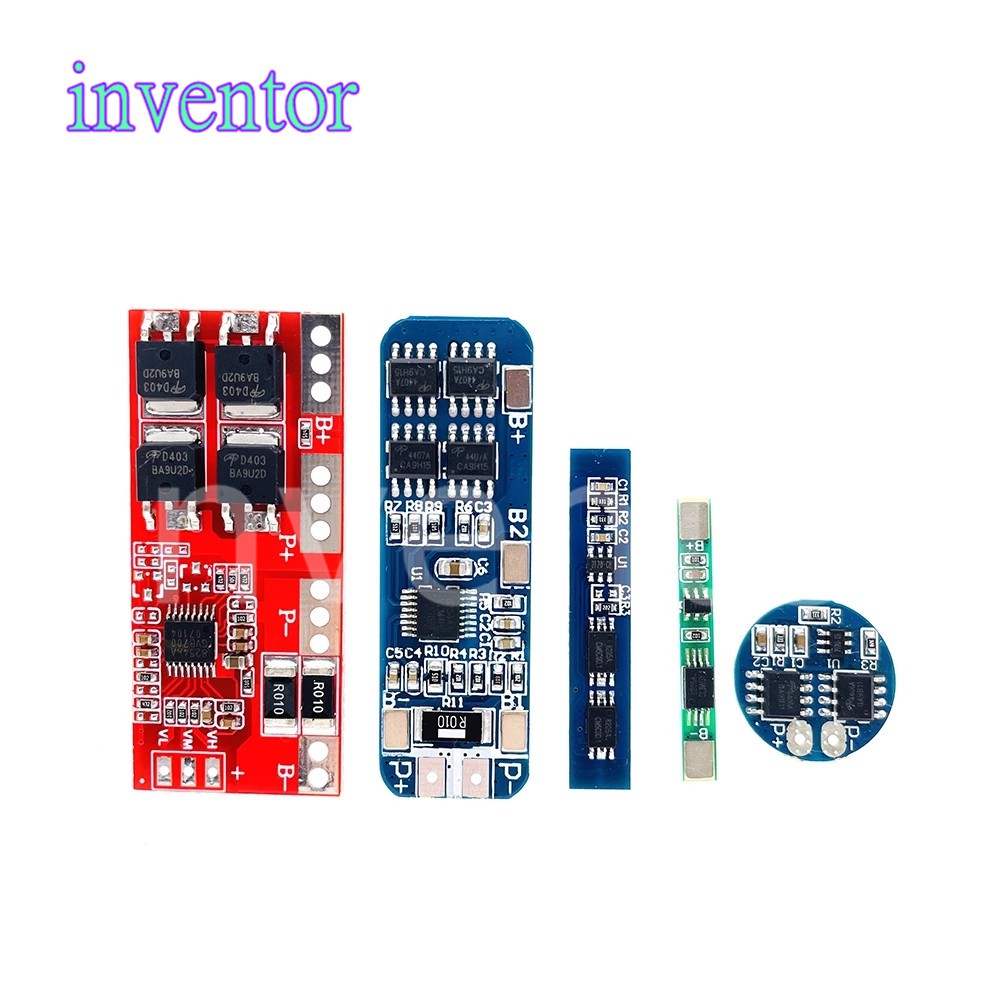 1S 2S 3S 4S 3A 10A 20A 30A Li-ion แบตเตอรี่ลิเธียม 18650 Charger PCB 11.1V BMS ป้องกันสําหรับเจาะมอเตอร์ Lipo Cell โมดูล