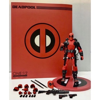 Deadpool Mezco One:12 Collective  Action Figure 15 cm (ชุดผ้า)