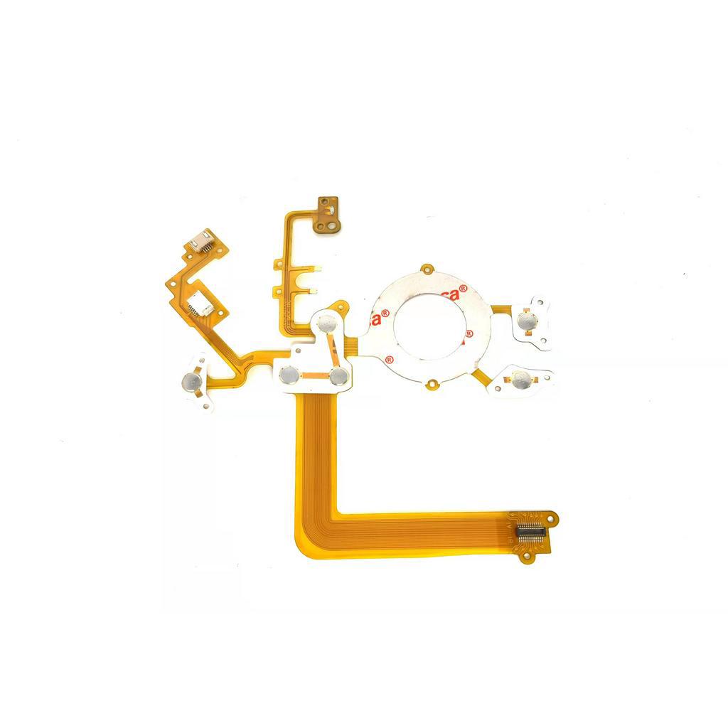 1 ชิ้นใหม่แป้นพิมพ์ปุ่มปุ่มปุ่ม Flex สําหรับ Canon 60D Digital Camera Repair Part (พร้อมอินเทอร์เฟซ)