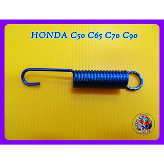 สปริงขาตั้งข้าง สีน้ำเงิน HONDA​ C5​0 C65 C70 C90 Side Stand Spring Blue