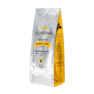 Fontana Coffee Highland  (Ground) 250g กาแฟคั่วฟอนทาน่า