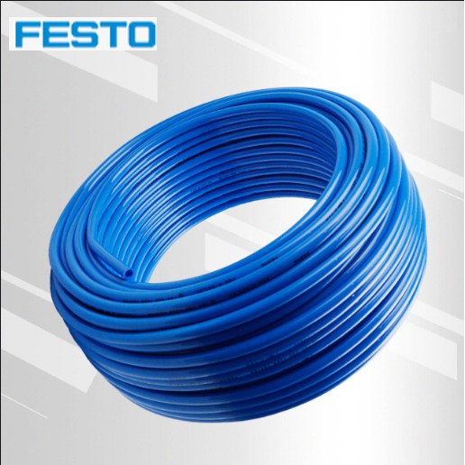 ท่อลม, สายลม คุณภาพดี ยาว 50 เมตร/กล่อง ขนาด 6 มม. Model PUN-H-6x1-BL (Part No. 197384) ยี่ห้อ FESTO