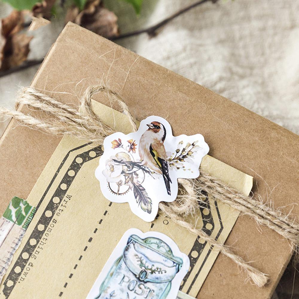 HUBERT 46pcs Stickers Travel Label Scrapbooking Decal Crafting Paper ...