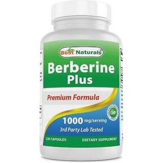 Best Naturals Berberine Plus 1000 mg/Serving 120 Capsules - (non-gmo)