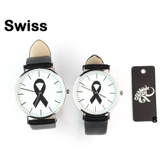 Swiss นาฬิกาข้อมือ 2 เรือนคู่ นาฬิกาข้อมือคู่รัก(รุ่นสั่งทำพิเศษ) No.0123 -White