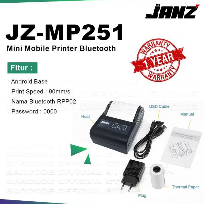 printer bluetooth moka